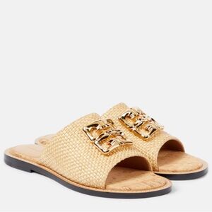 Givenchy 4G liquid raffia sandals